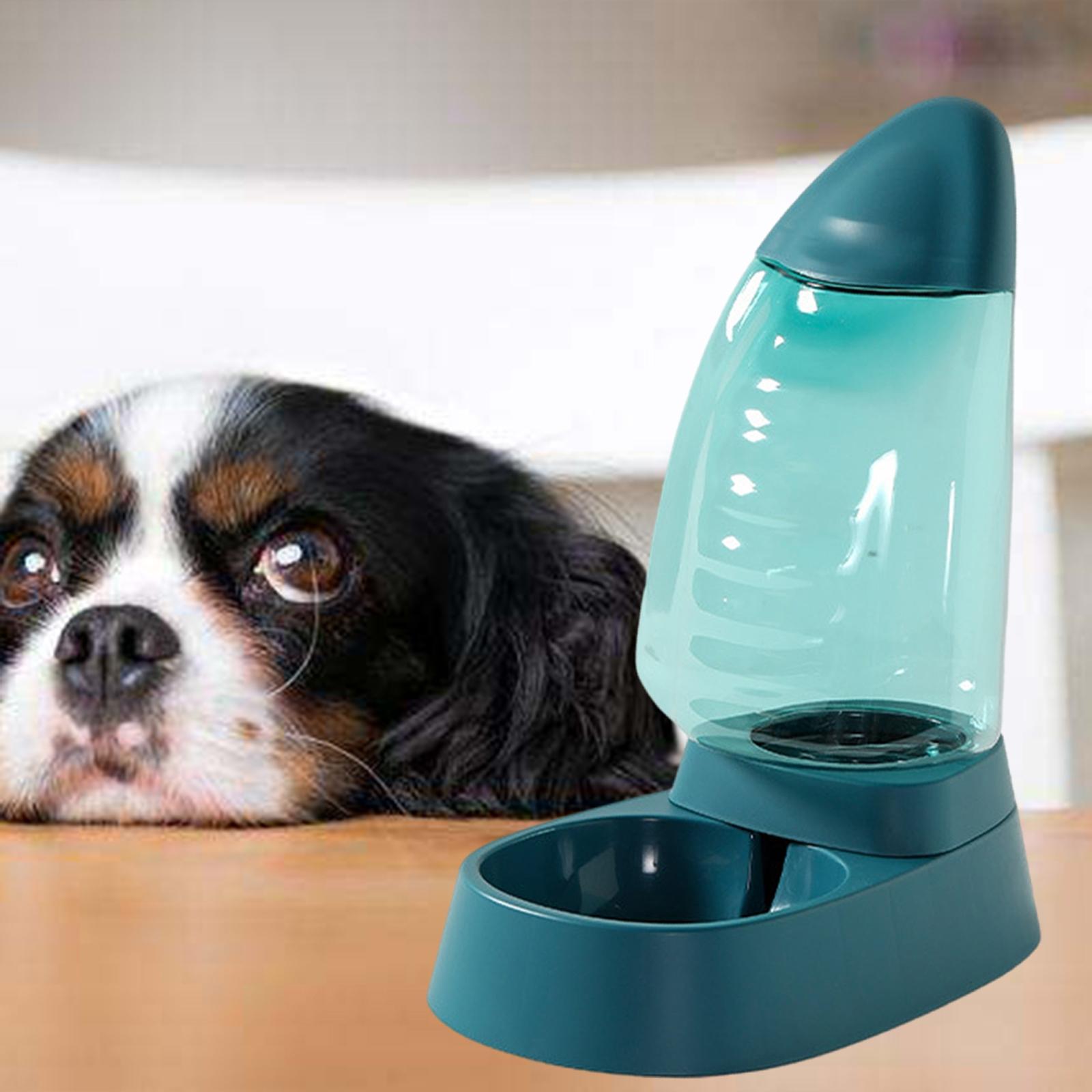 AUTOMATIC PETS FOOD DISPENSER DOG CAT FEEDER WATERER Container BOWL DRINKING