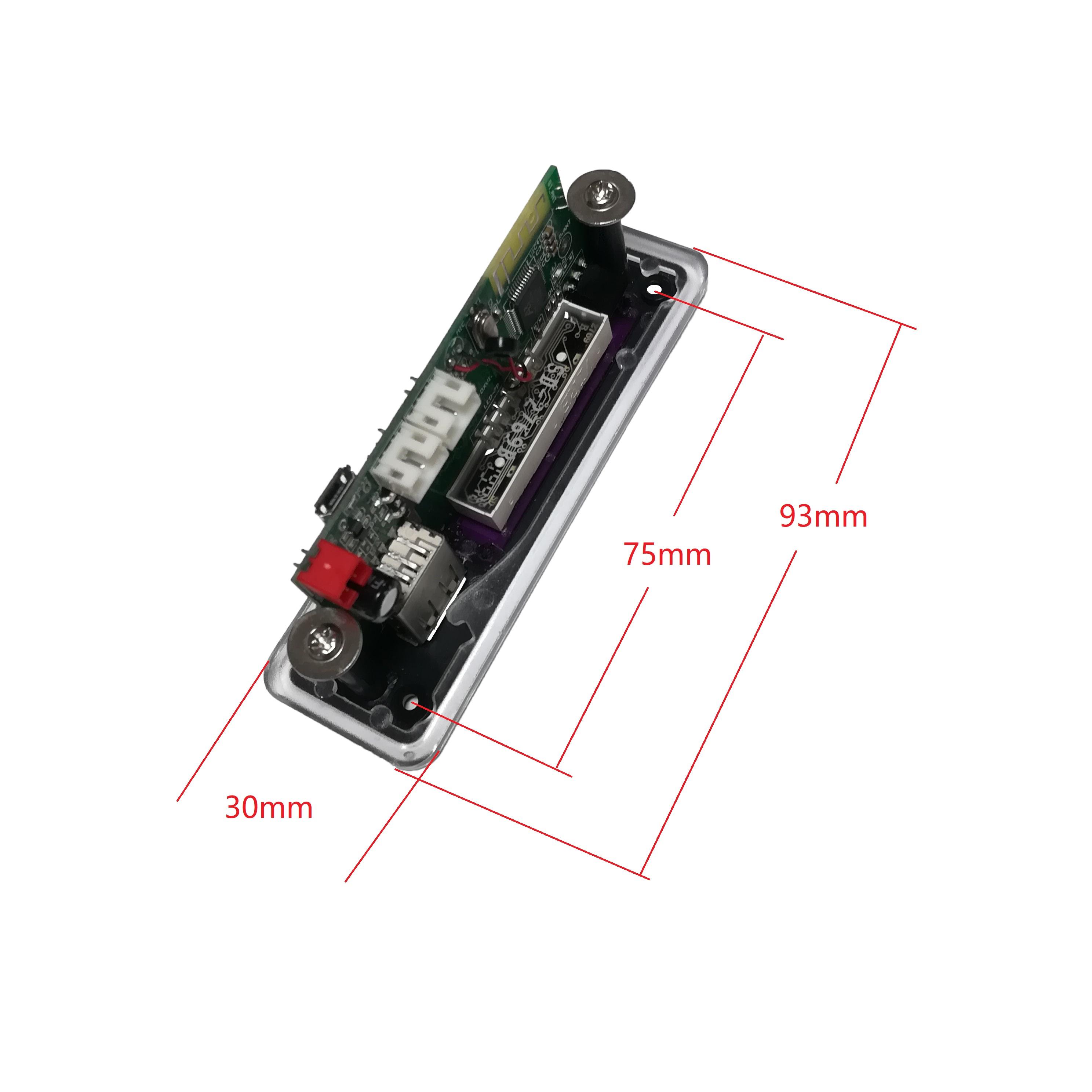Khuyến Mãi 5V / 12V 5.2 BT Dàn Âm Thanh Nổi Gia Đình Âm Thanh Tái Trang Bị Không Dây MP3 Bộ Giải Mã Âm Thanh Quang Phổ Màu Người Chơi Phần