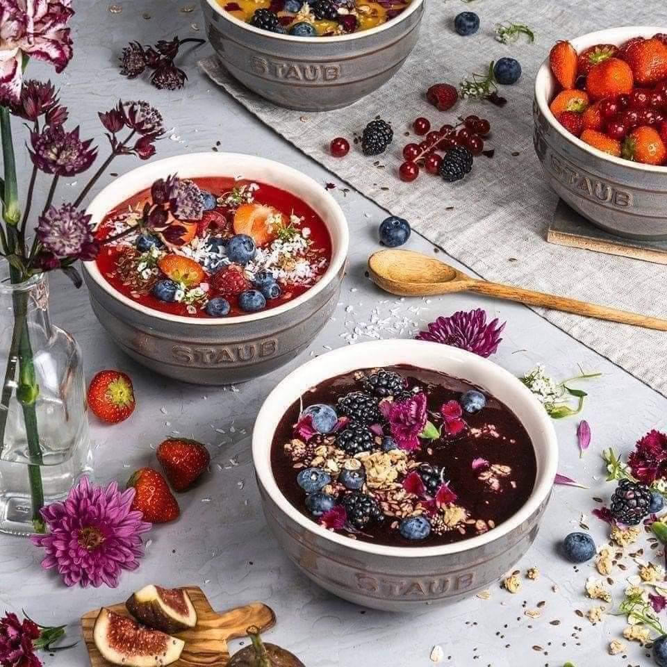SET 4 BÁT STAUB 12CM 0,4L Màu nâu