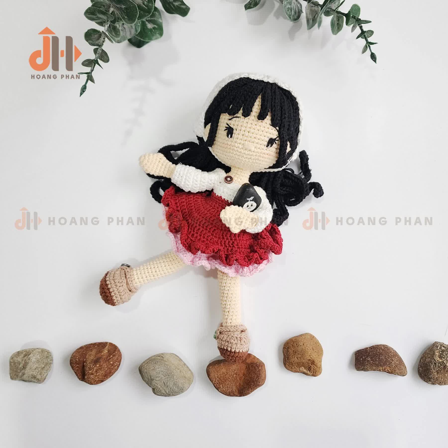 [Búp bê móc len] Cô nàng Malala - Phiên bản 02