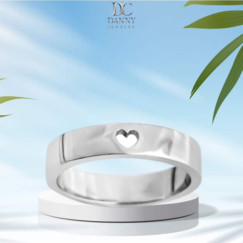 Nhẫn Nam Bạc 925 Danny Jewelry Xi Bạch Kim Cao Cấp JIOG0001