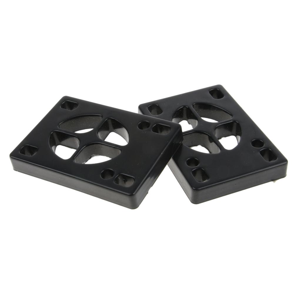 2x Pair of Skateboard Riser Pads