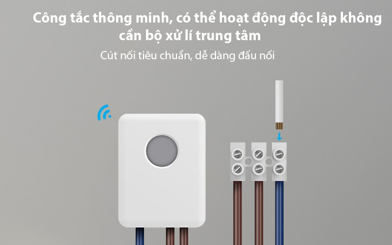 HỘP CÔNG TẮC THÔNG MINH WIFI ĐO CÔNG SUẤT BROADLINK BESTCON SCB1E