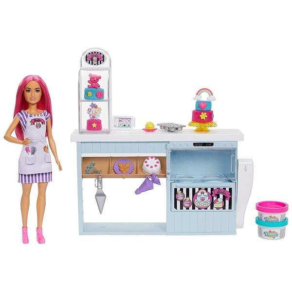 Đồ Chơi Tiệm Làm Bánh Ngọt Ngào Barbie Bakery - Barbie HGB73