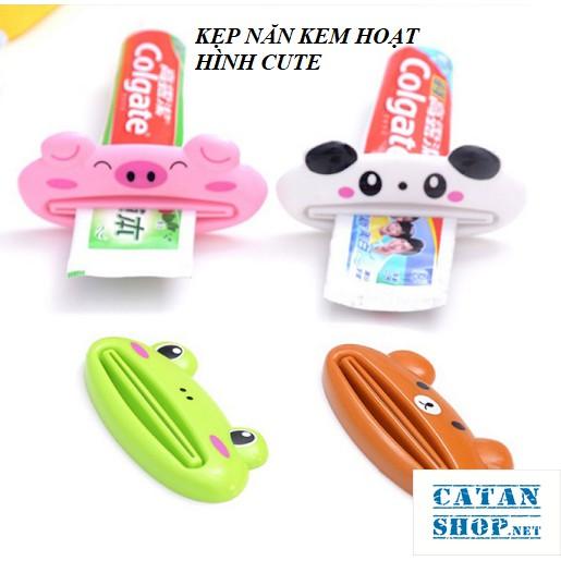 DỤNG CỤ KẸP NẶN KEM ĐÁNH RĂNG HÌNH THÚ CUTE GD363-KepDR-hinhthu