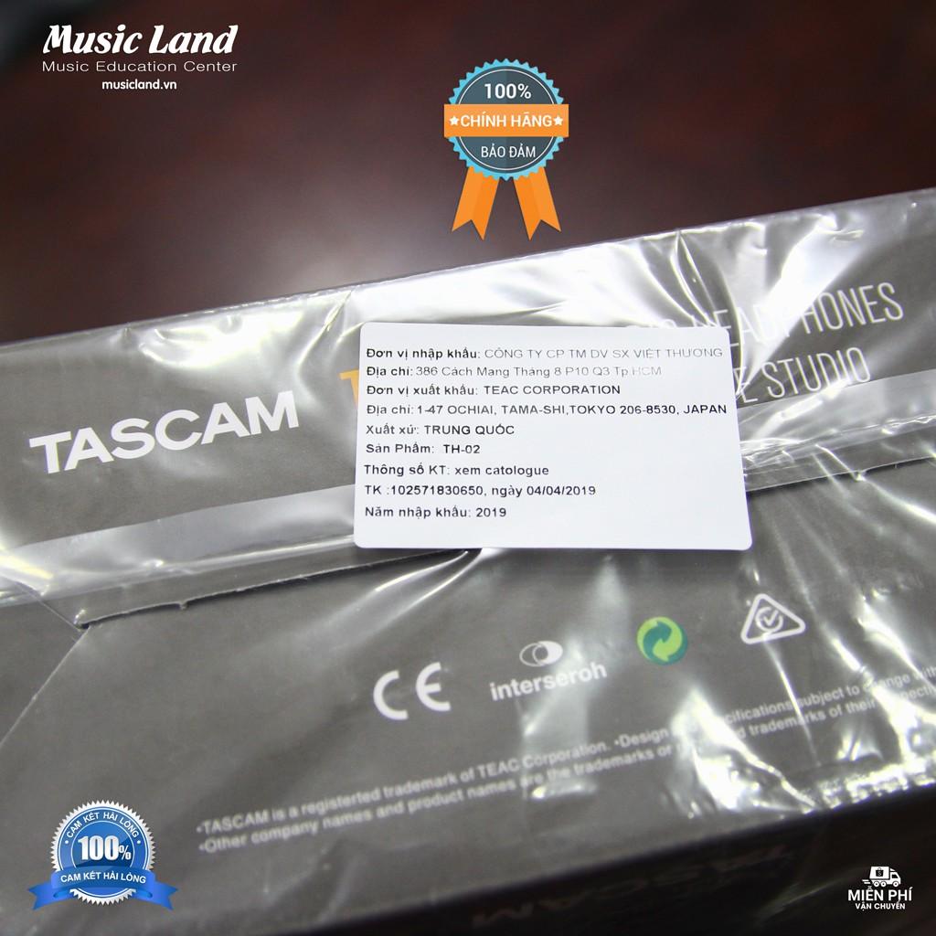 Tai Nghe Kiểm Âm TASCAM TH-02 - Hàng Chính Hãng