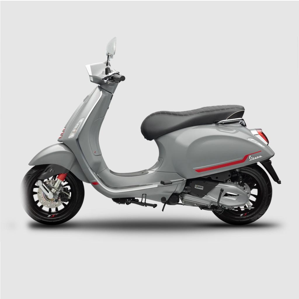 Xe Tay Ga Vespa Sprint S 125 Màu Bạc Grey Delicato