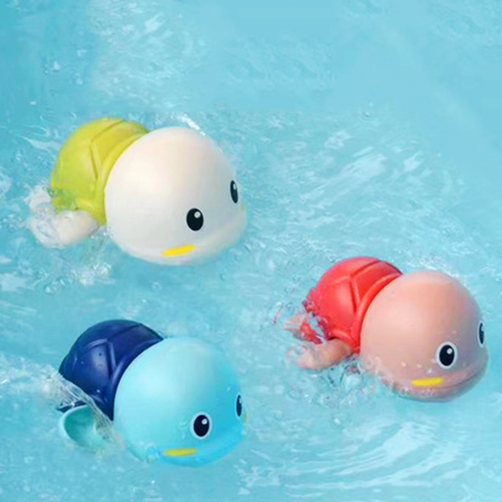 Đồ chơi nhà tắm bé rùa bơi vặn dây cót đáng yêu bằng nhựa nguyên sinh ABS an toàn cho bé đủ màu sắc – DC023