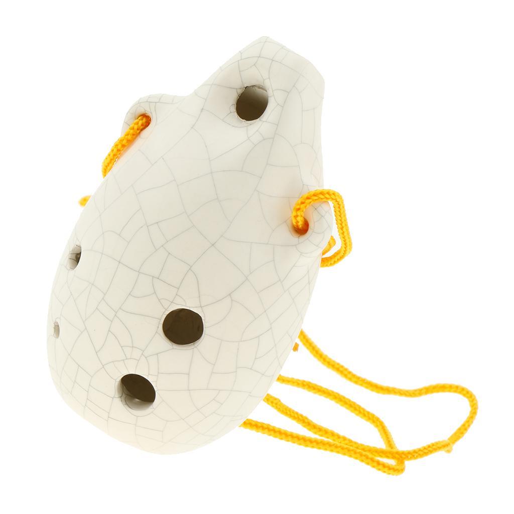 6 Hole Alto C Key Tuned Ocarina, Musical Instrument for Beginners Performers Players Students