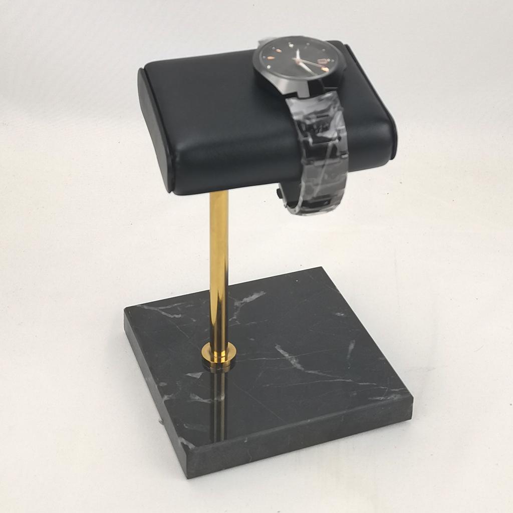Marble & PU Watch Holder Stand For Display