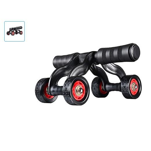 Con lăn tập bụng gym,yoga tại nhà Con lăn tập cơ bụng 4 bánh
