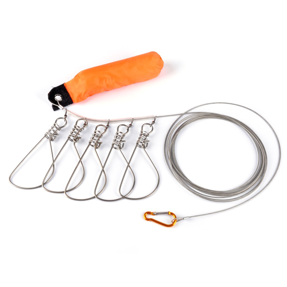 Khóa Câu Cá Bằng Thép Không Gỉ 5m 5 Trong 1 Tiện Dụng