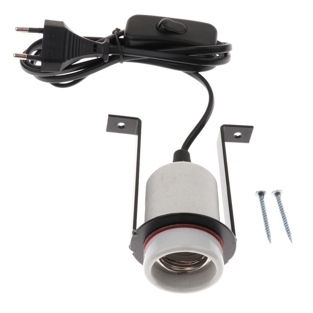 Reptile Turtle Amphibian Lamp Holder, Bearded Dragon Lizard Heat Bulb Socket