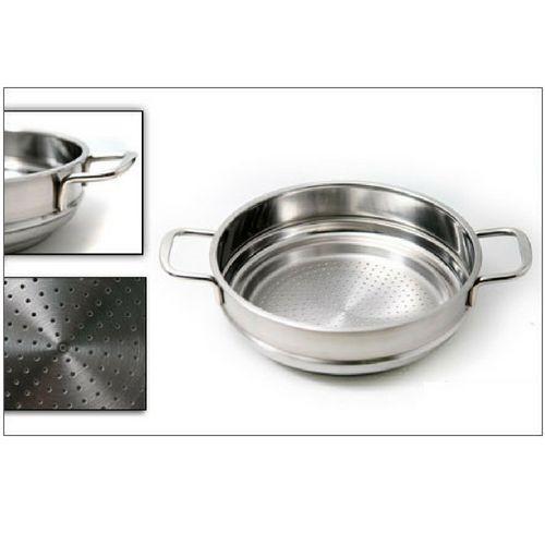 Bộ nồi xửng hấp 1 đáy từ inox 430 FiveStar Standard FSNX24002 nắp inox ( 24cm ) , tặng 2 vá canh