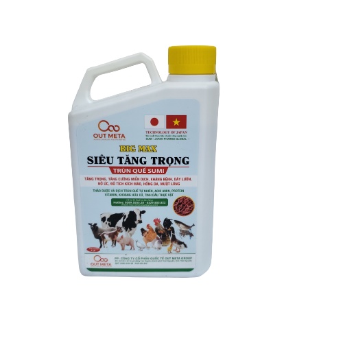 Big Max Siêu Tăng Trọng Cho Vật Nuôi