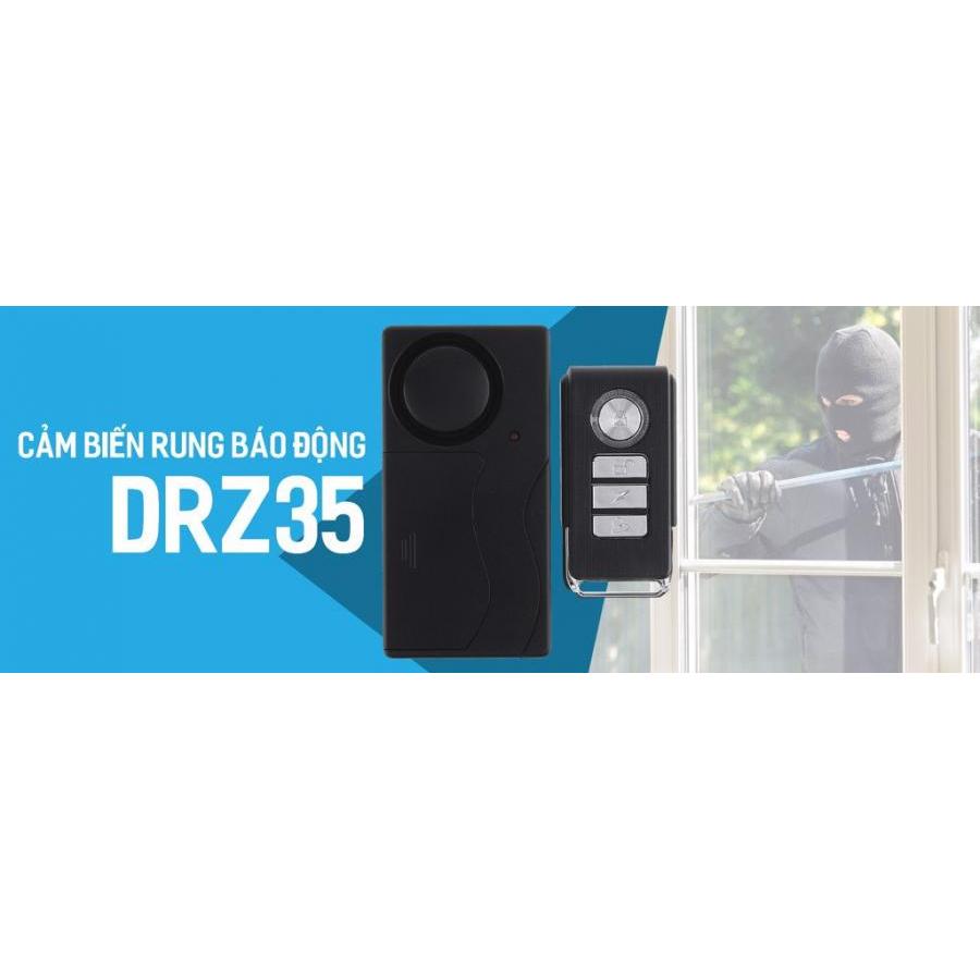 Cảm biến rung báo động SmartZ DRZ35 có Remote