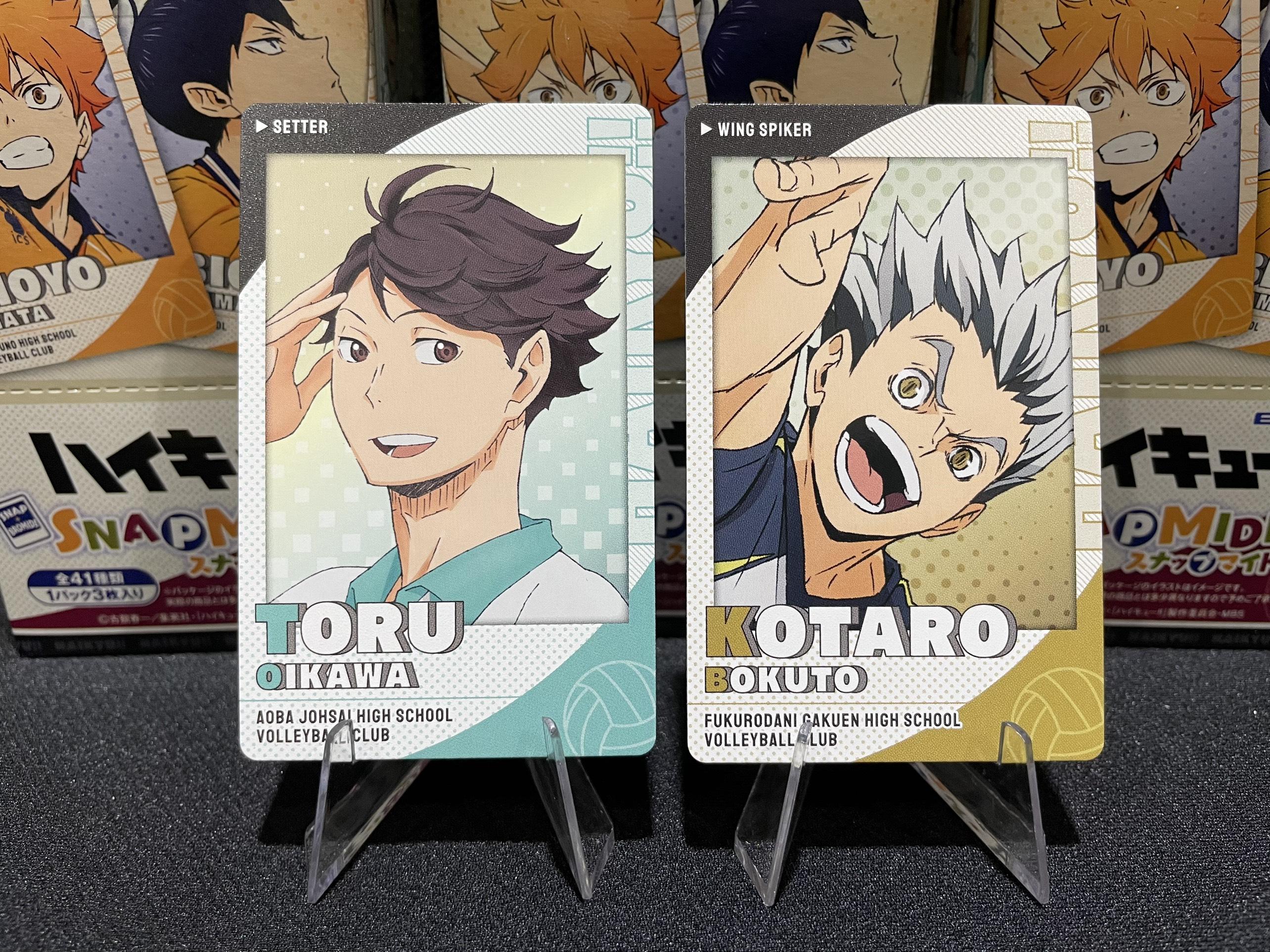 Bộ Thẻ Sưu Tập Nhân Vật Haikyu - Thẻ Snapmide Vol.2 - Ensky HK-SC02 (3 Cards Ngẫu Nhiên/Túi)