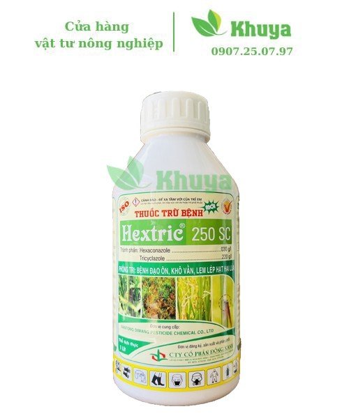 Thuốc trừ bệnh Hextric 250SC 1 lít Đạo ôn - Lem lép hạt