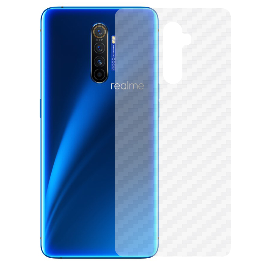 Miếng Dán Mặt Lưng Cacbon Dành Cho Realme X2 Pro- Handtown - Hàng Chính Hãng