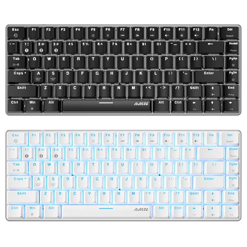 Bàn Phím Cơ Gaming Ajazz Ak33, Led Rgb, 82 Nút Bấm