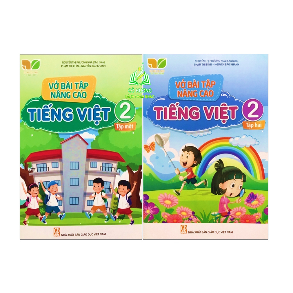 Sách - Combo Vở bài tập nâng cao tiếng việt lớp 2 tâp 1+2   - ĐN