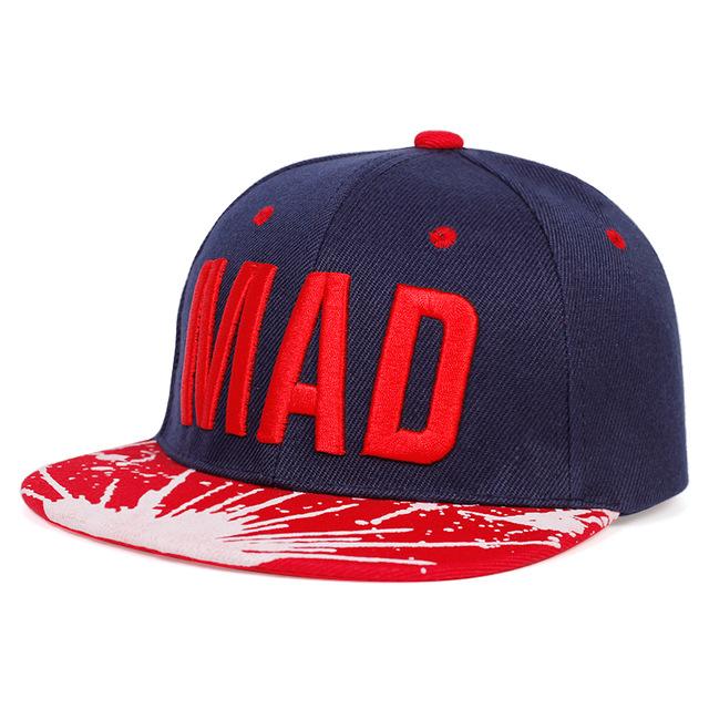 Mũ lưỡi trai thêu chữ phong cách hip hop thời trang cho bé
