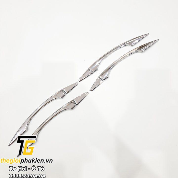 Ốp tay nắm, hõm cửa xe Peugeot 5008 mạ Crom