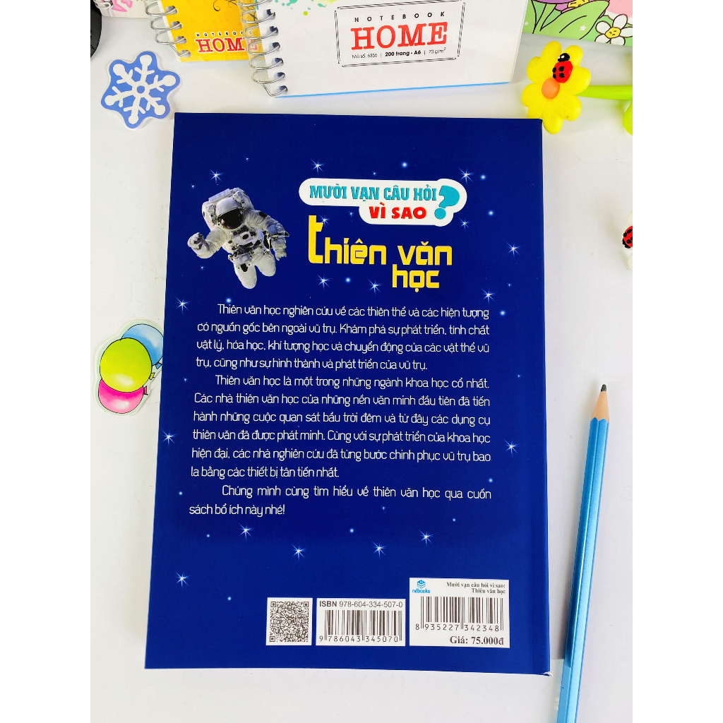 Sách - Mười vạn câu hỏi vì sao - Thiên văn học - ndbooks