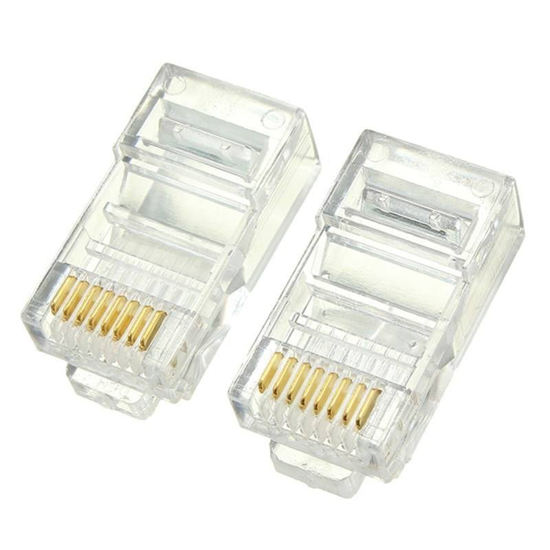 Hộp 100 Hạt Mạng RJ45 Sắt Chống Nhiễu