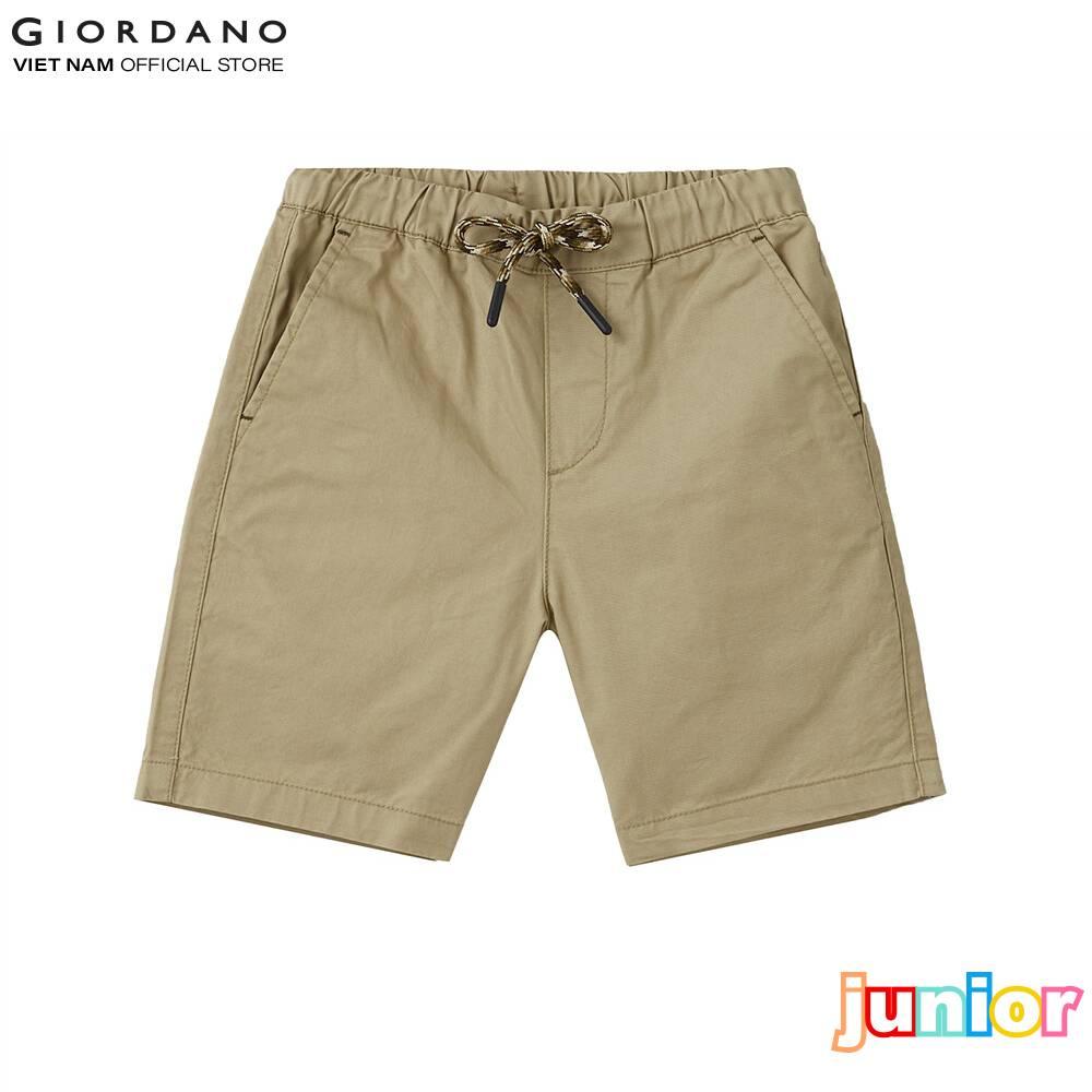 Quần Shorts Kaki Trẻ Em Giordano 03101251