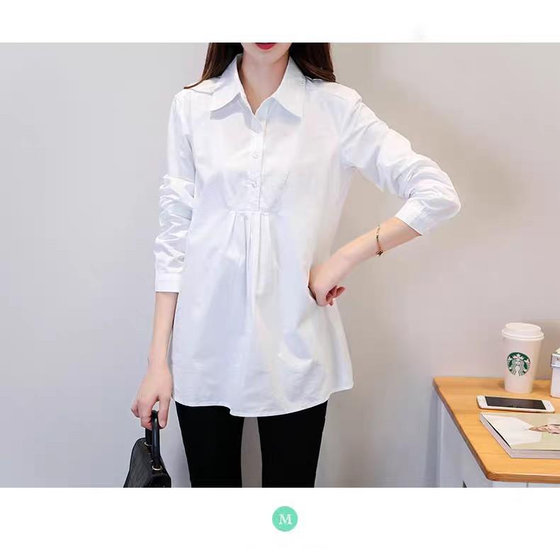 Áo bầu thu đông dài tay thiết kế