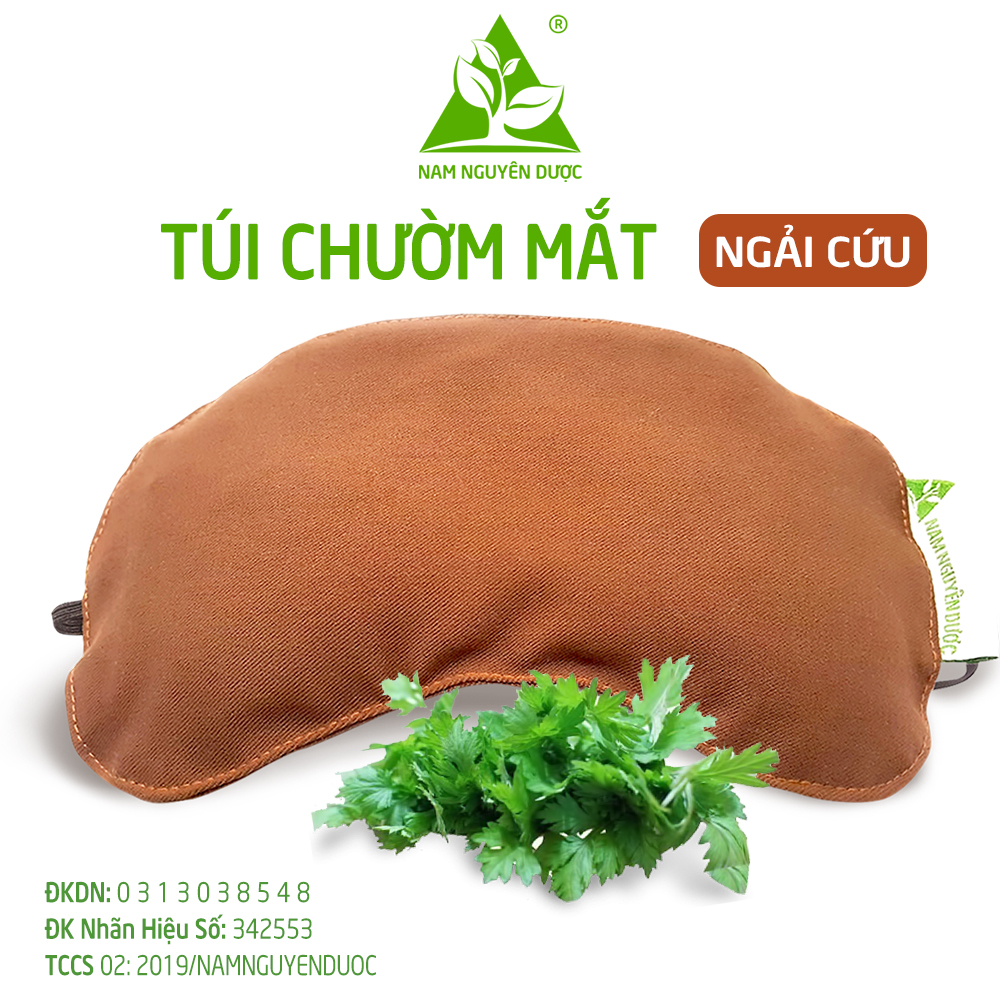 Túi Chườm Mắt Thảo Dược NGẢI CỨU (Không hộp) - Nam Nguyên Dược