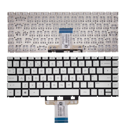 Bàn phím cho Laptop HP Pavilion 14-CE Series - Màu trắng bạc