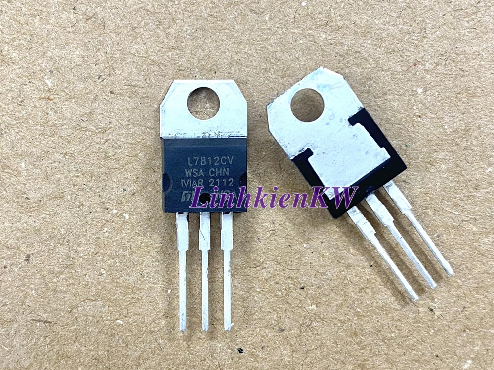 5 con IC Nguồn L7812CV L7812 7812 Mới 100%