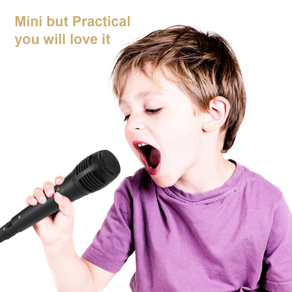 Micrô Vocal Cầm Tay Có Công Tắc Bật / Tắt 6.5 Mm Đầu Cắm Male Sang 3.5mm Female Âm Thanh Nổi