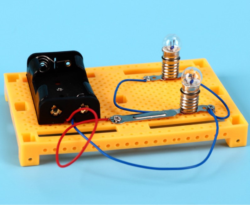 Đồ chơi trẻ em S32 thông minh sáng tạo STEM mô hình lắp ráp đèn song song