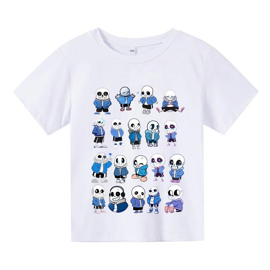 Áo thun cho bé, Áo thun trẻ em SAN CHIBI, 4 màu, có size người lớn, Anam Store