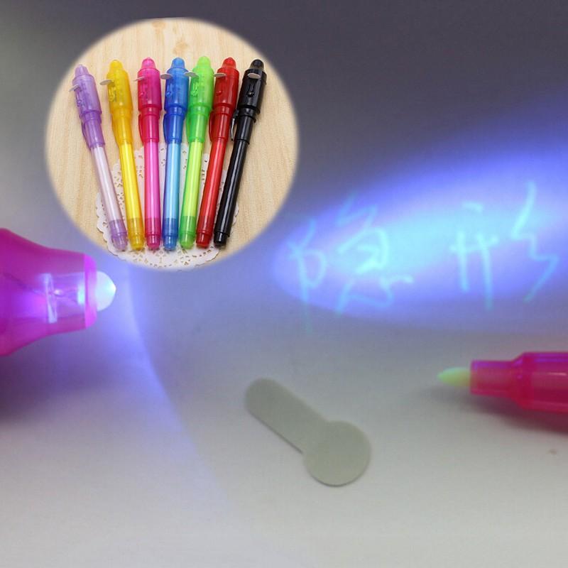Bút vẽ mực tàng hình UV có đèn LED shopgiarebatngo