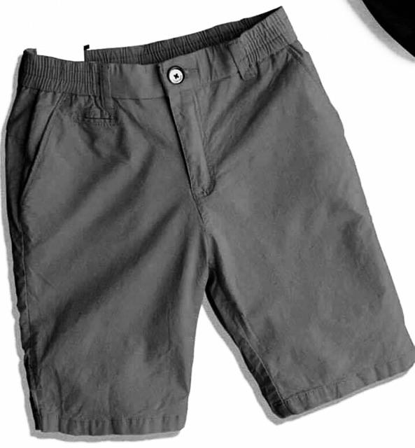 Quần short nam lưng phối thun,chất kaki thun