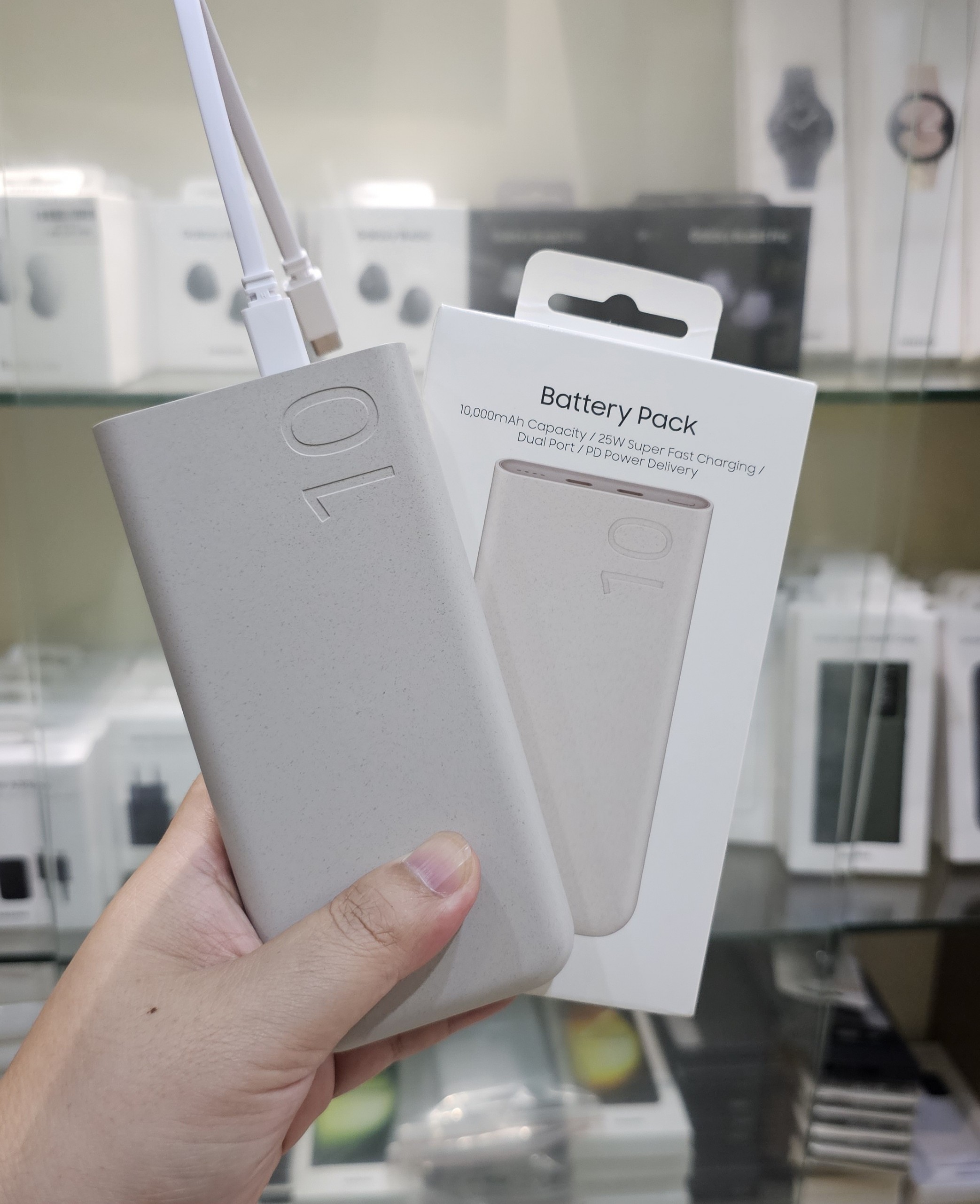 Pin sạc dự phòng Samsung 10.000 mAh - 25w - Hàng chính hãng ( P3400 )