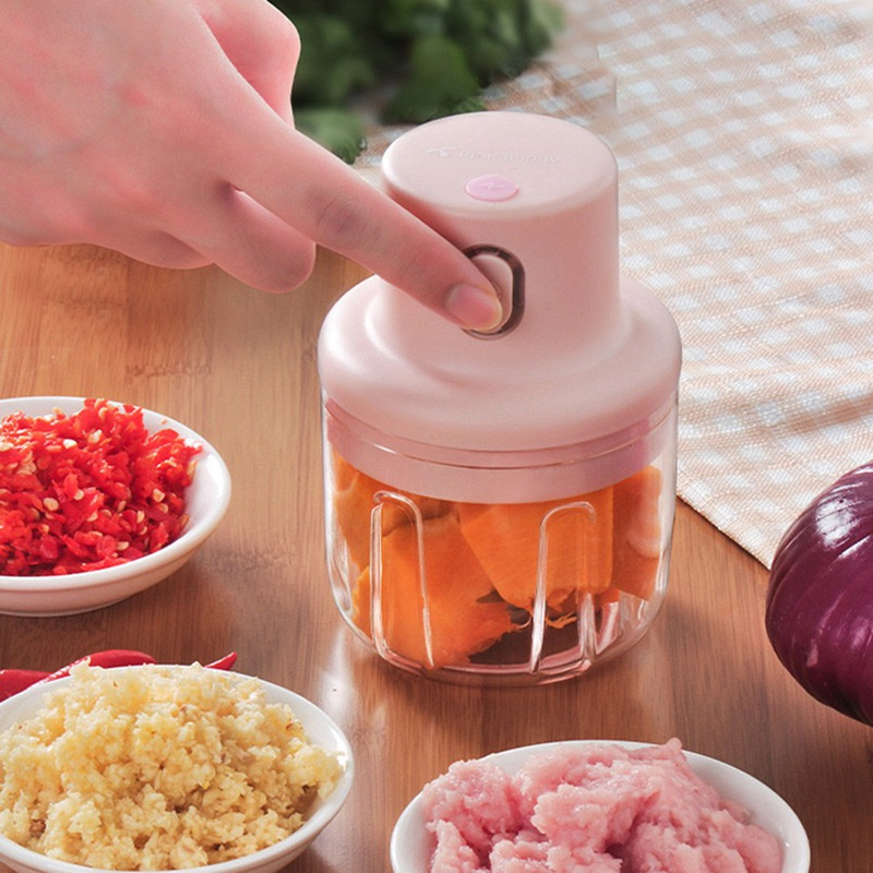 Máy xay tỏi ớt mini , xay thực phẩm , tiện lợi , đa năng sạc điện ,đơn giản dễ sử dụng và tiện lợi