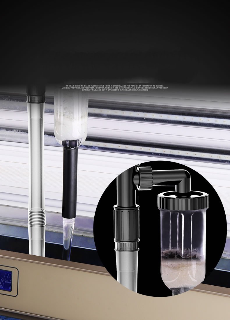 Máy thay nước vệ sinh súc cát rêu cặn bã bám hồ cá EFFORT EXCHANGE HXS-02  220v