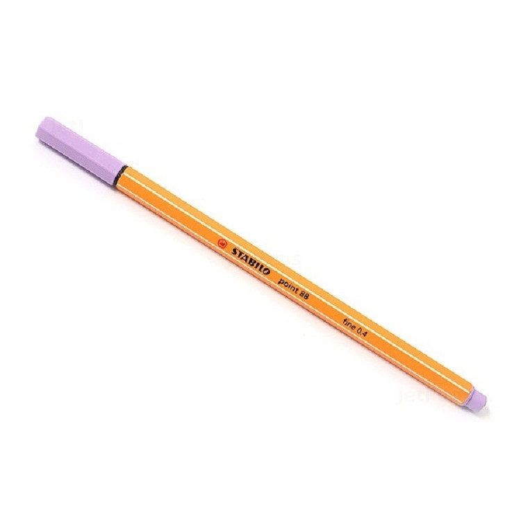 Bút kim màu Stabilo Point 88 - 0.4mm - Tím pastel (88/59)
