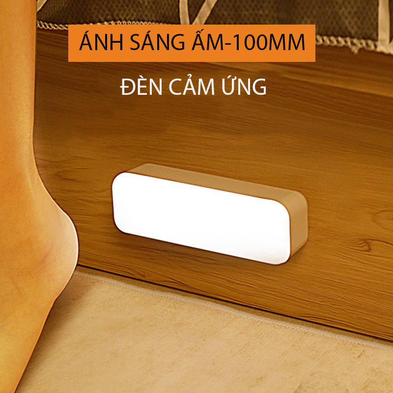 Đèn Leb Tích Điện Thông Minh Gắn Tủ Quần Áo, Hành Lang, Phòng Ngủ-Nhiều Kích Cỡ