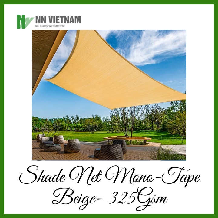 Lưới che nắng tứ giác - HDPE Hàn Quốc 325GSM - Che mát 90% - Nhiều màu