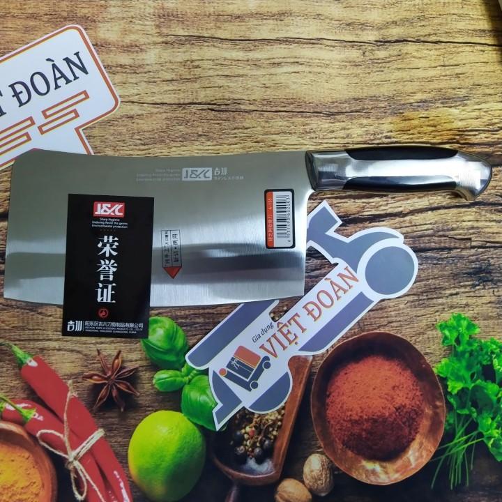 JEECHON Knife Dao CHẶT XƯƠNG cán INOX ĐẲNG CẤP. Giấy chứng nhận hàng CHÍNH HÃNG +Tem chống hàng giả