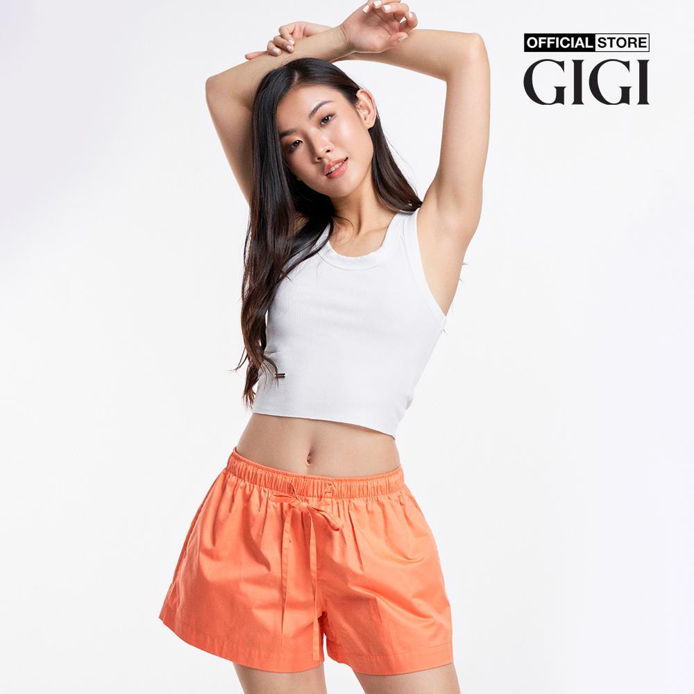 GIGI - Quần shorts nữ ống rộng lưng thun thời trang G3402S231406-74