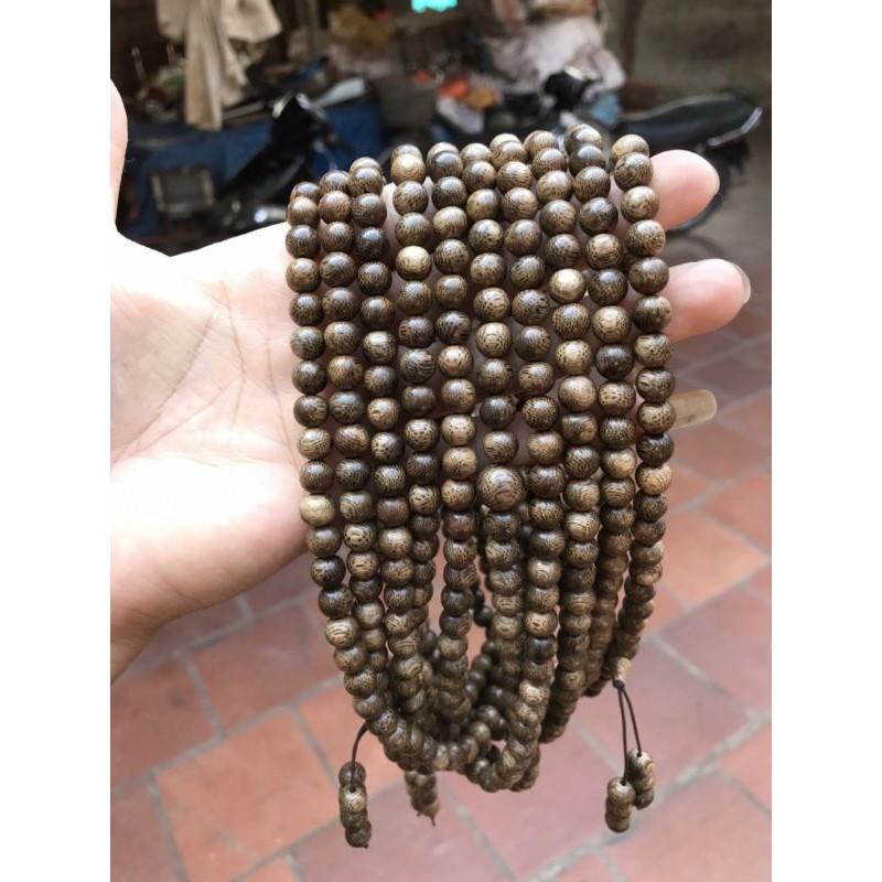 Vòng tay nam ,vòng cổ chuỗi hạt 108 cỡ 8 ly gỗ trầm tốc thời trang và phong cách