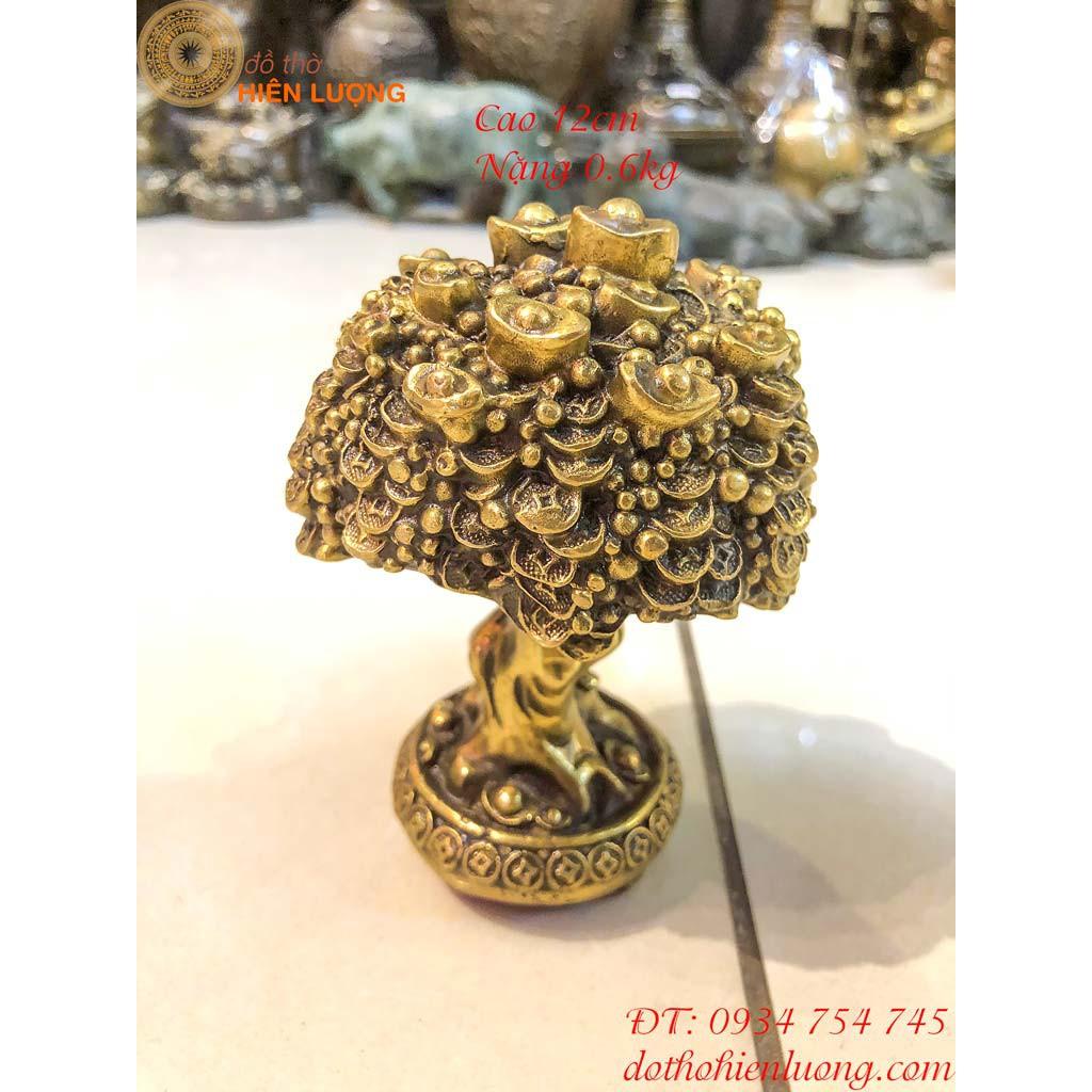 Cây Kim Tiền Bằng Đồng Cao 12cm