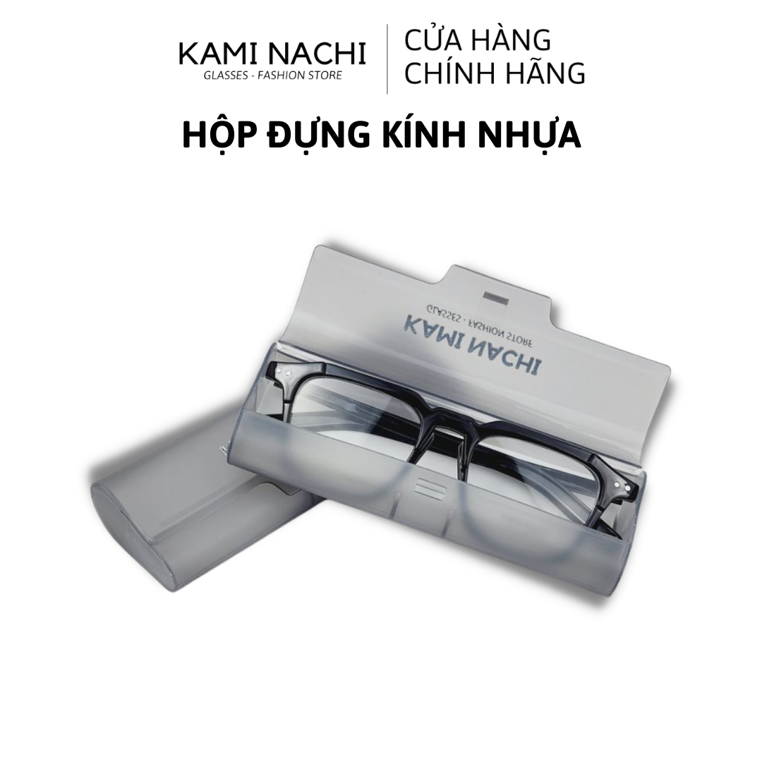 Hộp đựng kính nhựa chính hãng KAMI NACHI tiện lợi, nhỏ gọn, dễ sử dụng